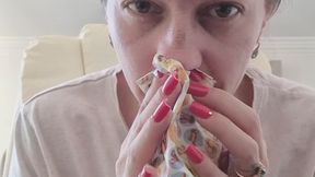Thick Boogers Close-Up – Watch Me Play Tissue Full of Boogers – I Can’t Stop