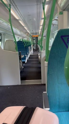 Fucking My Busty Girlfriend on the Train We Get Caught by a Passenger- Yasmina Khan