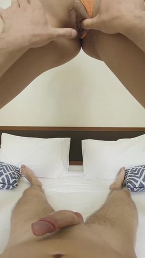 Adorable Asian teen can't resist a hot fuck   Clip 1