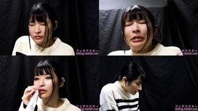 Sakura Kurumi - CLOSE-UP of Japanese cute girl SNEEZING - MOV 1080p