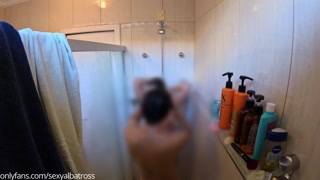 Brazillian Teach How to have a Sexy Shower to the Asian Guy - AMWF - SexyAlbatross