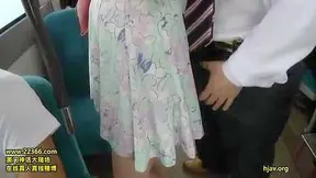 Teen 18+ Momose's Manic Orgasm Party on Public Train Ride