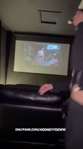 Me and my friend fucked a guy in the movie theatre