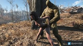 Fallout 4 Strong and Nora