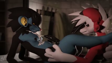 Lycanroc X Luxray (Pokmon)
