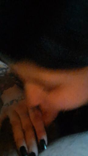 Sucking off my friend