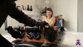 Fexy - foot tickling part 1 4k
