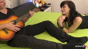 Skinny Emo Stepsister's First Anal from Stepbro - German Crassness