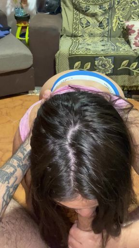 POV Big Ass Stepsister Seduces Me in the Kitchen