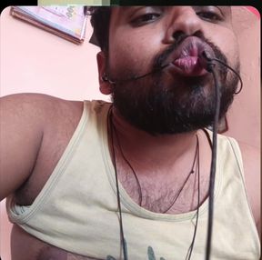A hard cock boy was fucking herself at very intense hardcore