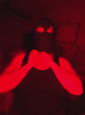 Masked Leather Gear Striptease &amp; Wrist Rope Play - Teaser (lhore11)