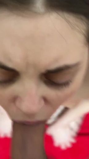 Very Hot Sloppy Gagging Deepthroat Blowjob POV   Clip 1