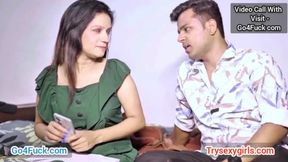 Indian Seductive Married Teacher And Ex-Boyfriend Kissing Romantic Intercourse - Indian