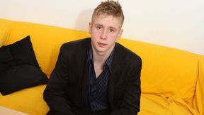 POV ~ Georgio Black Fucks Fresh-Faced Justin Conway Bareback at Audition