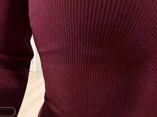 Homemade porn in advance of plan to a restaurant. I truly wanted to bang that large booty