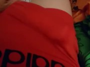 Guy with his Red Boxershort