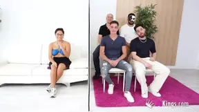 Blind Date for Lana Villafuerte  the Latina Gets Covered in Milk!