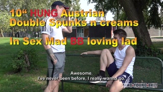 Inked up Tatted Depraved Twisted 10” Austrian cums 2x in cheeky