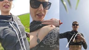 je me balade dans les champs pour profiter du soleil ... puis forcement j ai ...