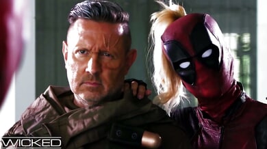 Deadpool parody brings Nikki Delano, Jessica Drake and Brad Armstrong into wild cosplay group sex