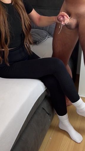 Cumshot Compilation Handjob and footjob for Gooners PART 2   Clip 1