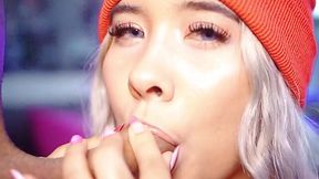 This Curvy Colombian Cutie Can't Start Her Day Without a Dick in Her Mouth