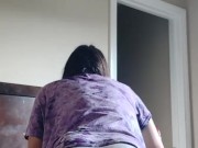 Humping 8 Pairs Of Stinky Socks Stuffed Inside Of My Tight-Whities!