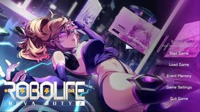 Cute Robo-Girl Needs Pussy Fingering Orgasm for Stability in BDSM Hentai Gameplay