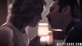 Ashley Adams gets drilled by her daddy's big cock in a hot doggystyle session