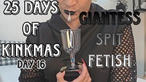 25 Days of Kinkmas Day 16: Giantess spit fetish