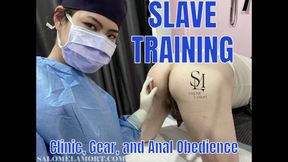 Slave Training: Clinic, Gear, and Anal Obedience