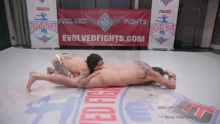 Tall, trash talking Racker gets his balls busted by tattooed MILF Jen Hexxx