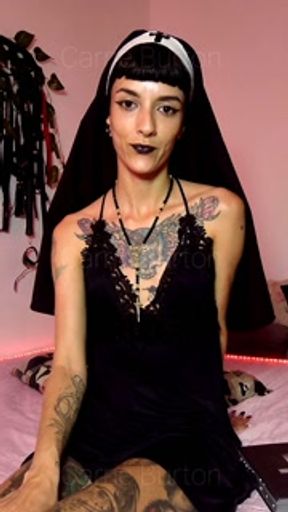 An unorthodox nun drives you to madness after a call with the priest