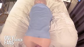 Japanese cosplayer mahiro-chan fingering and sex toy fucking anime cosplay part