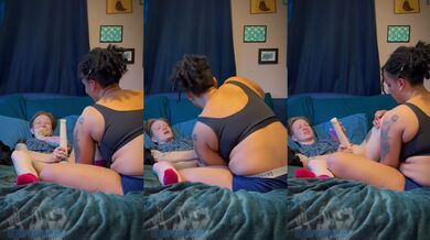 Loud Lesbian Fingering Overload With Hairy Pussy Stud Wife