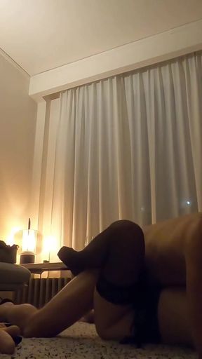 Key moment from &quot;Homeparty with changing sexy outfits escalated quickly pt.5&quot;