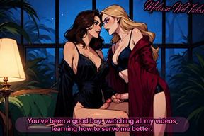 I&#039;ll make you gag on my thick futa cock - FEMDOM ROLEPLAY AI