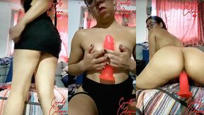 me vengo a chorros en videollamada - candy la culona