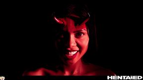 Real Life Hentai - Canela Skin is possessed by a succubus daemon and only hardcore sex can exorcise her