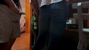 Valentine’s Day Treat: Penetrating a Tight Ass in Mexico – Sexy Amateur Threesome