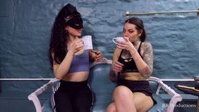 CHASTITY BOY DOUBLE DOMME SPANKING (HD 1080p)