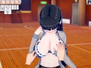 【エロゲーコイカツ！】無表情爆乳「マナカ(オリキャラ)」のおっぱい揉みまくりH！(アニメ3DCG動画)[Hentai Game Koikatsu! ](Anime 3DCG video)