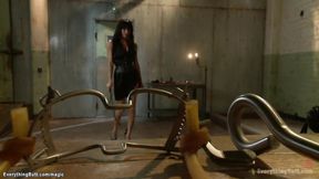 ”Lesbian newbie banged in the ass”