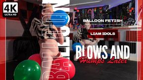 Balloon Fetish: Liam Idols Blows and Humps Latex - 4K