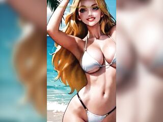 Lux lets her golden hair flow beneath the sun, her white bikini glowing brighter than Demacia’s light itself. The Lady of Luminosity turns the beach into her stage… bio link awaiting. #LeagueOfLegends #Lux #LoLedit #WaifuVibes #Shorts #FYP #Swe
