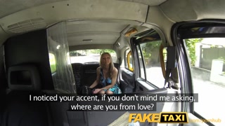 FakeTaxi Blonde Polish babe with hot body and tits