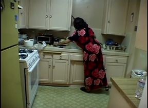 At home with your grandma