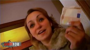 Krystal Wallas The French Beurette gets fucked on the remastered sofa