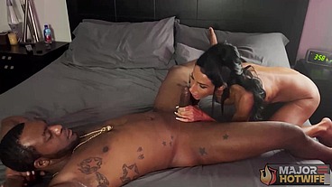 Busty Slim Brunette Demi Dasani Gets Her Pussy Fucked By Rome Major!