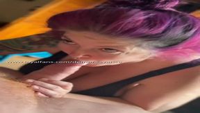 Sloppy and Messy blowjob